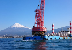 起重機船 海王